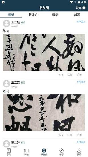汉字书法字典  v1.0.0图3