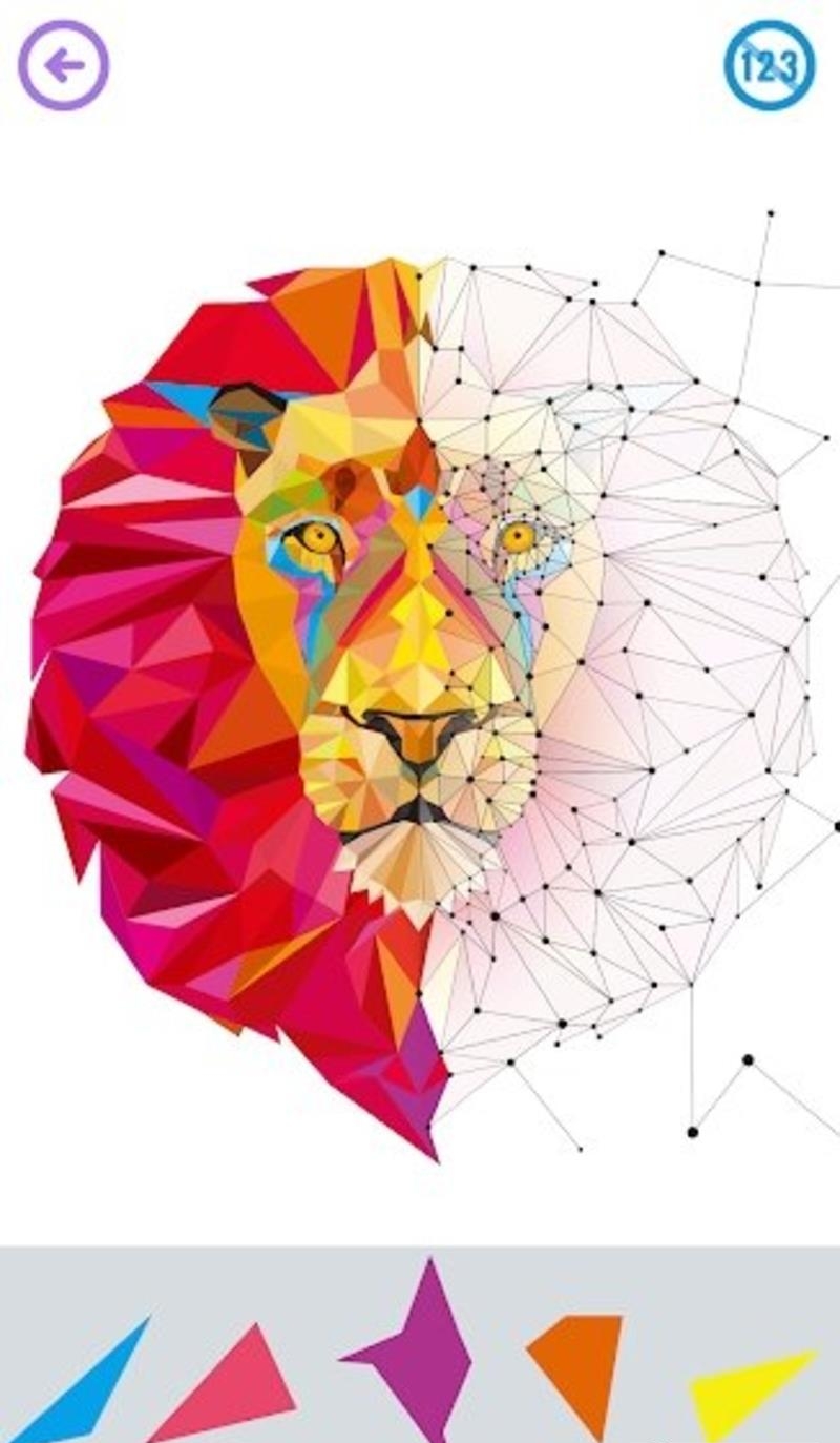 Low Poly(按数字颜色拼图)  v1.8图2