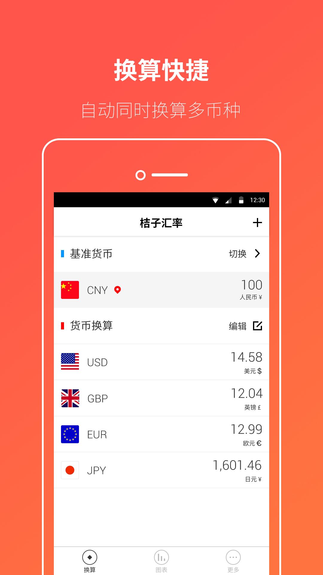 桔子汇率换算  v4.6.0图1