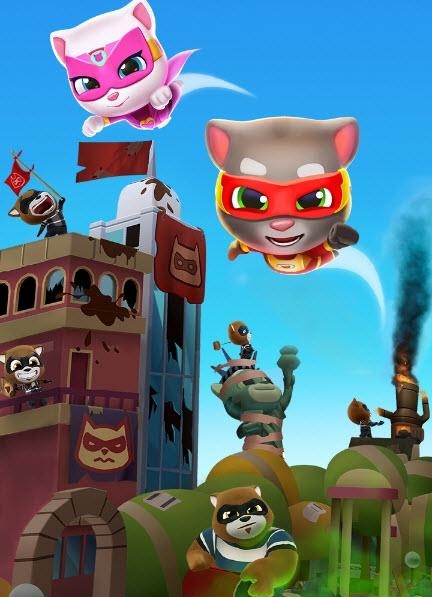 汤姆猫炫跑无限金币钻石版  v1.2.1.67图3