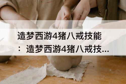 造梦西游4猪八戒技能：造梦西游4猪八戒技能加点技能觉醒连招搭配