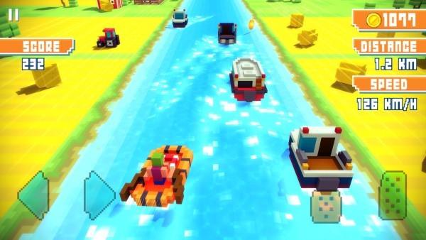 方块公路高速赛车  v1.2.4图3
