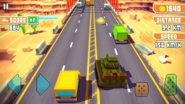 方块公路高速赛车  v1.2.4图2
