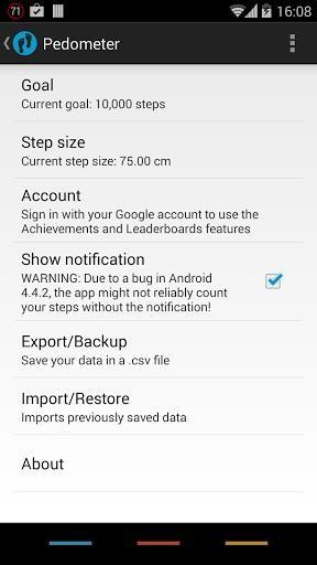 Pedometer  v5.16图2