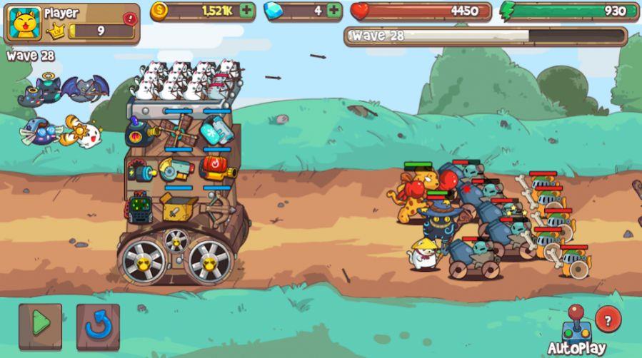 武装猫猫防御战  v1.0图2