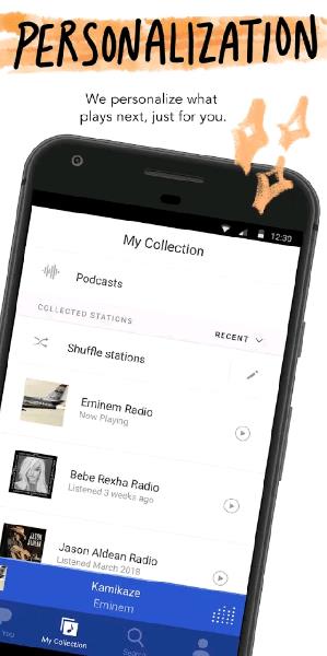 pandora音乐播放器  v2102.1.1图1