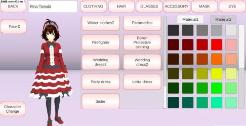樱花校园模拟器洛丽塔英文版  v1.035图2