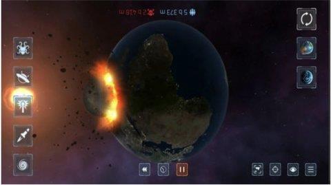 行星爆炸模拟器