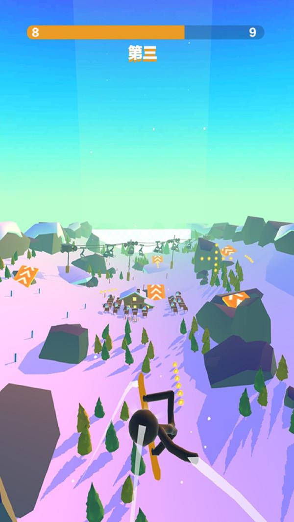 火柴人滑雪大作战  v1.1图1
