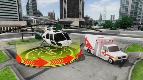 飞行汽车救护车  v1.0图2