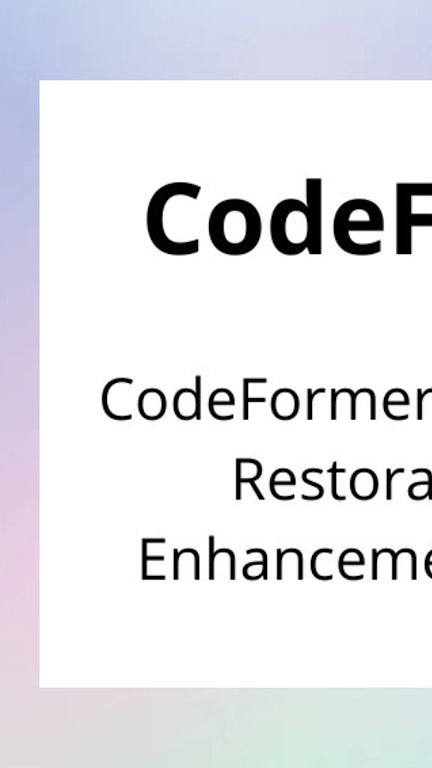 codeformer苹果版手机  v1.9图1