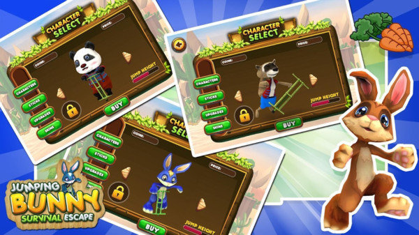疯狂的兔子跑酷游戏破解版  v1.3图2