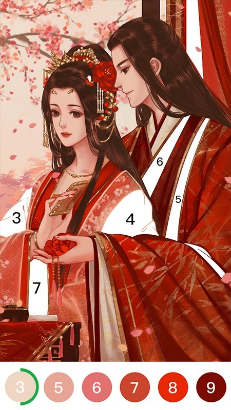 乐涂数字填色游戏手机版